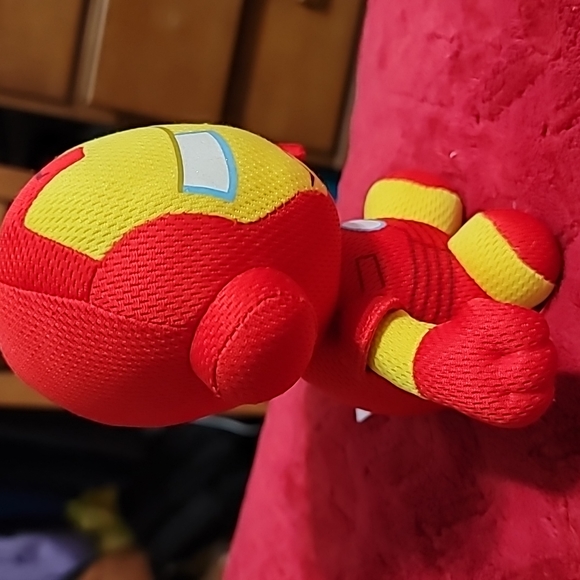 Ty Marvel Ironman Mini Plush - Picture 4 of 5